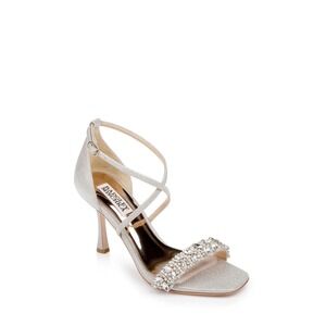 Badgley Mischka Nala Curvy Stiletto Heel Women's 10 NWOB See Description